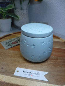 Bote de estrellas azul
