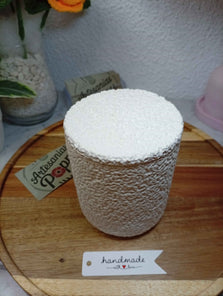 Bote artesanal con relieve L