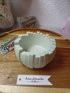 Cuenco artesanal verde