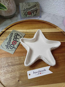 bandeja decorativa de estrella de mar